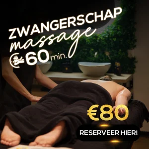 Zwangerschapsmassage 60 minuten Rotterdam